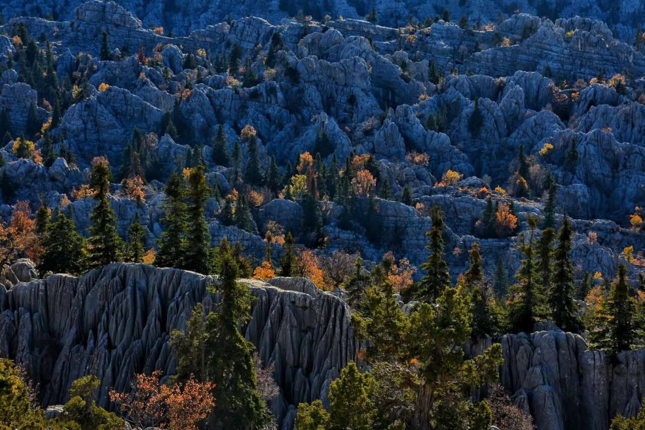 Konya sınırındaki Giden Gelmez Dağları’na tehlikeli yolculuk 4